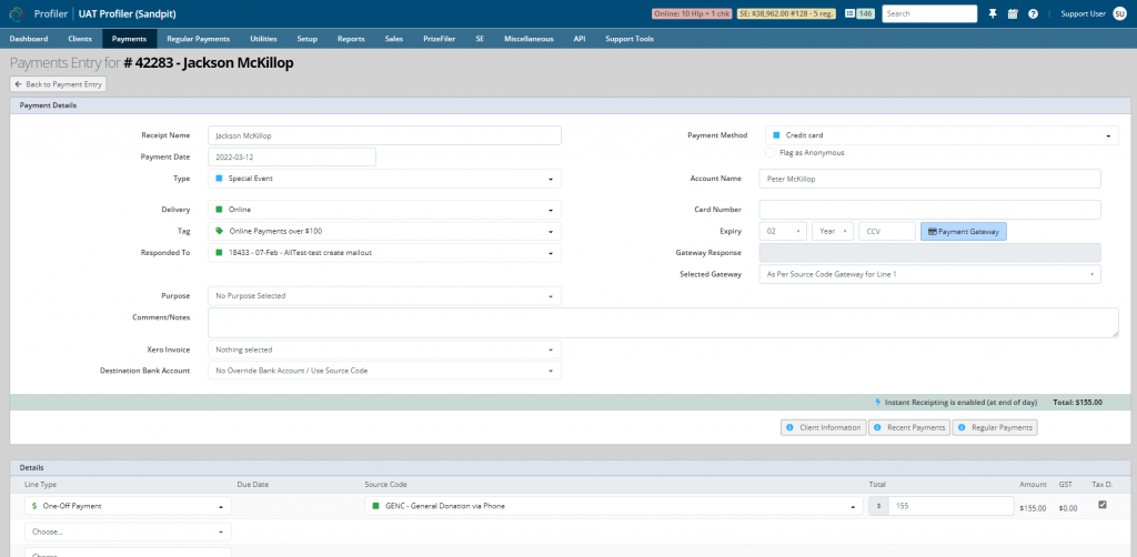 Take payments anywhere screenshot